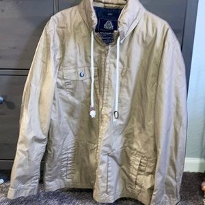 American rag, waterproof, full zip jacket, size large